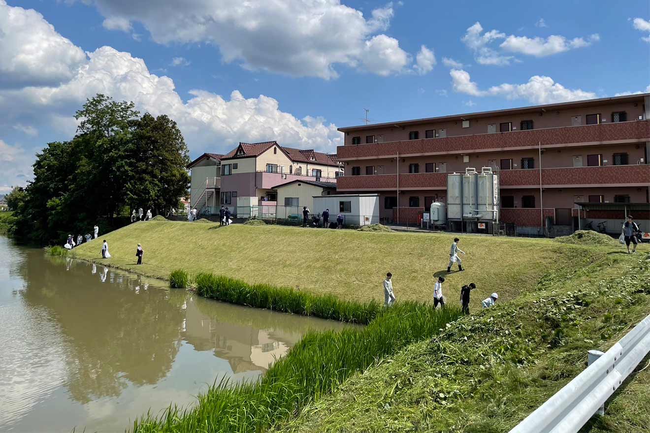 古川池の持続可能な防災親水公園化プロジェクト（ロハスの池プロジェクト）風景